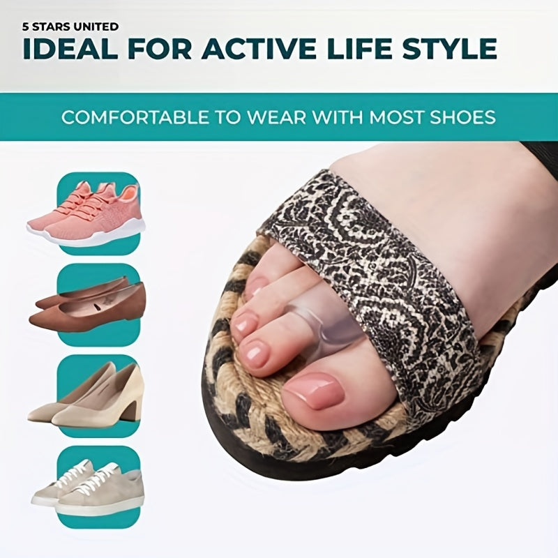 Toe Separators for Hammer Toes, Bunions and Crooked Toes