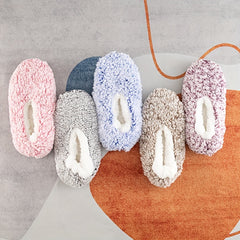 Fuzzy Floor Socks Low Cut Women's Stockings