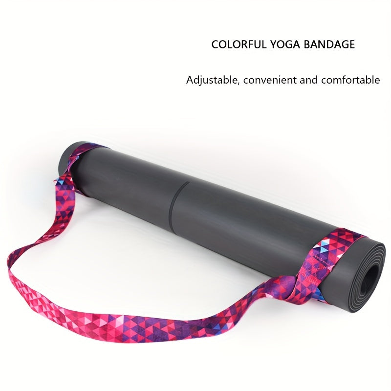 Adjustable Sports Stretch Belt for Yoga & Pilates Workouts