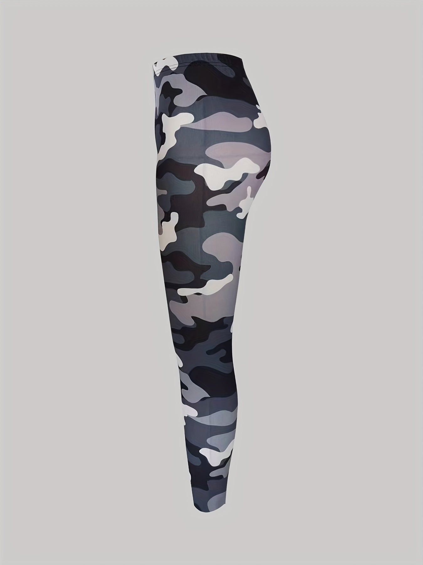  Camo Print Skinny Leggings