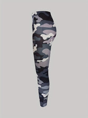  Camo Print Skinny Leggings