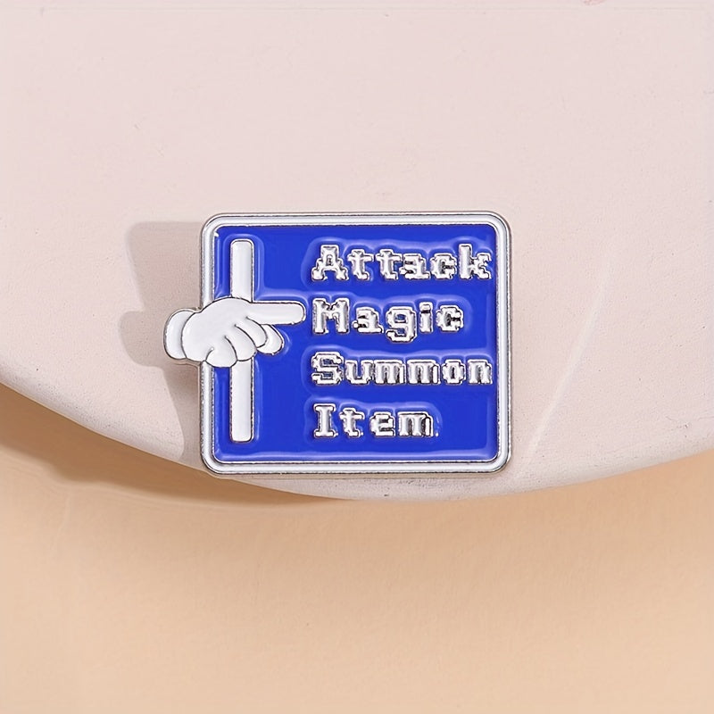 Magical Brooch Pin Jewelry for Summoning Power