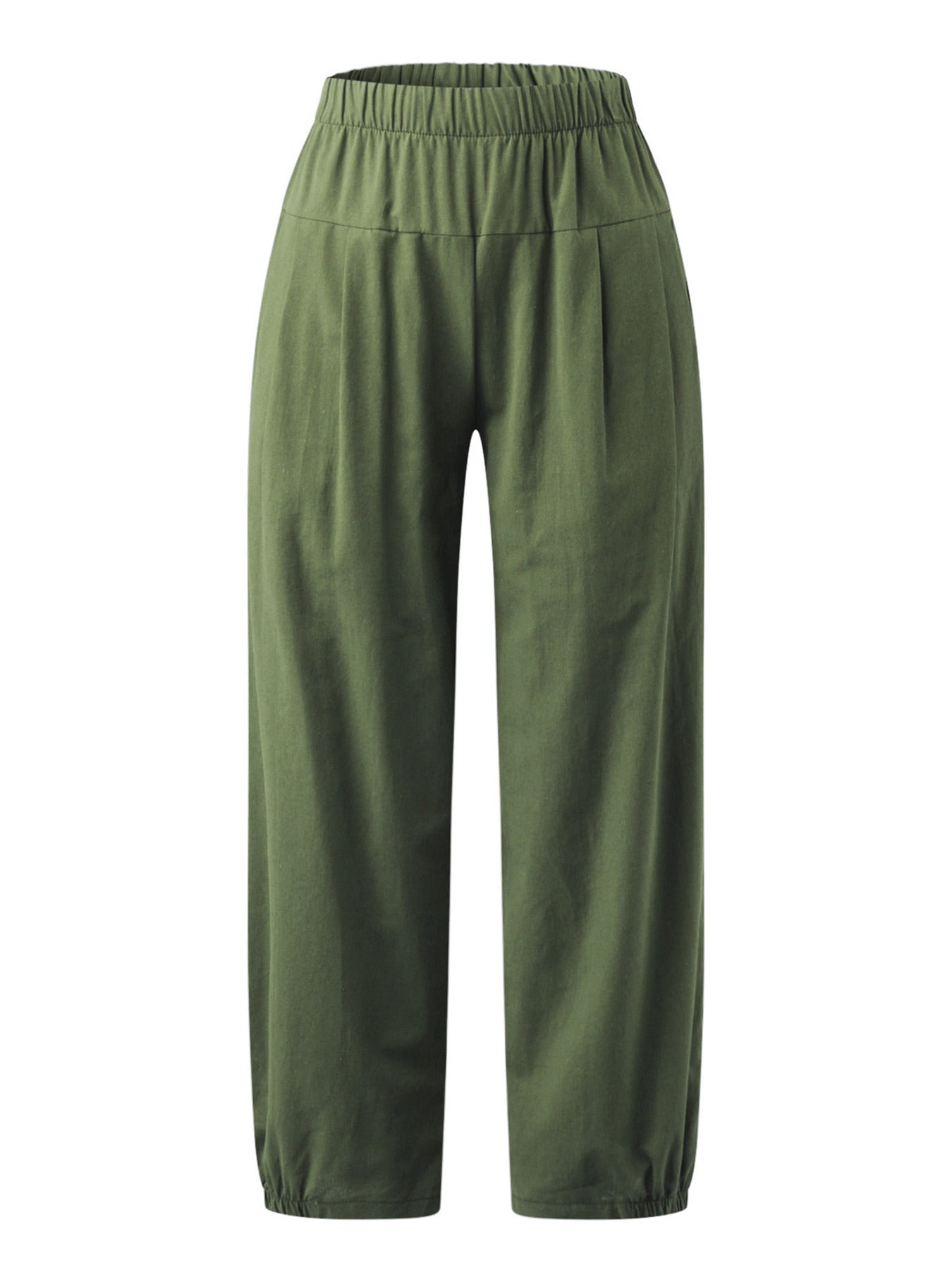 High Waist Loose Fit Harem Pants