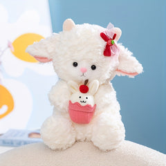 Cute 8.66in Lamb Plush Toy - Perfect for Home Decor & Gifts
