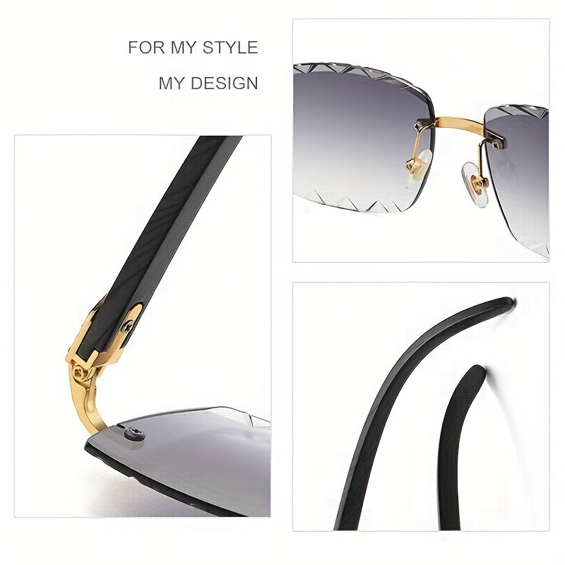 Men's Rhinestone Sunglasses for Sports Cycling UV Protection