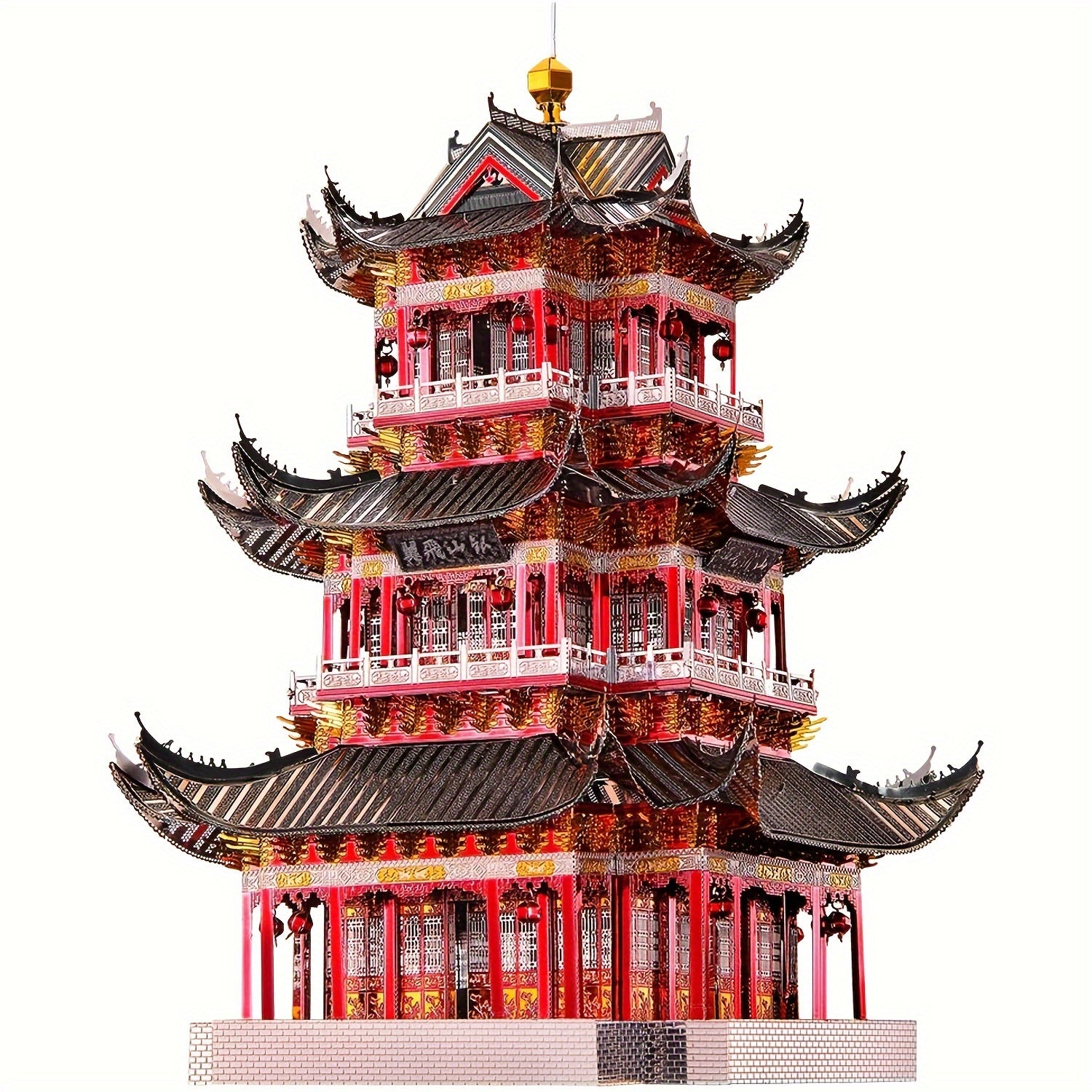Piececool Juyuan Tower 3D Metal Puzzle 303 Pcs