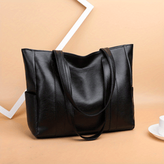 Large Capacity Tote Shoulder Bag Zipper Storage Bag