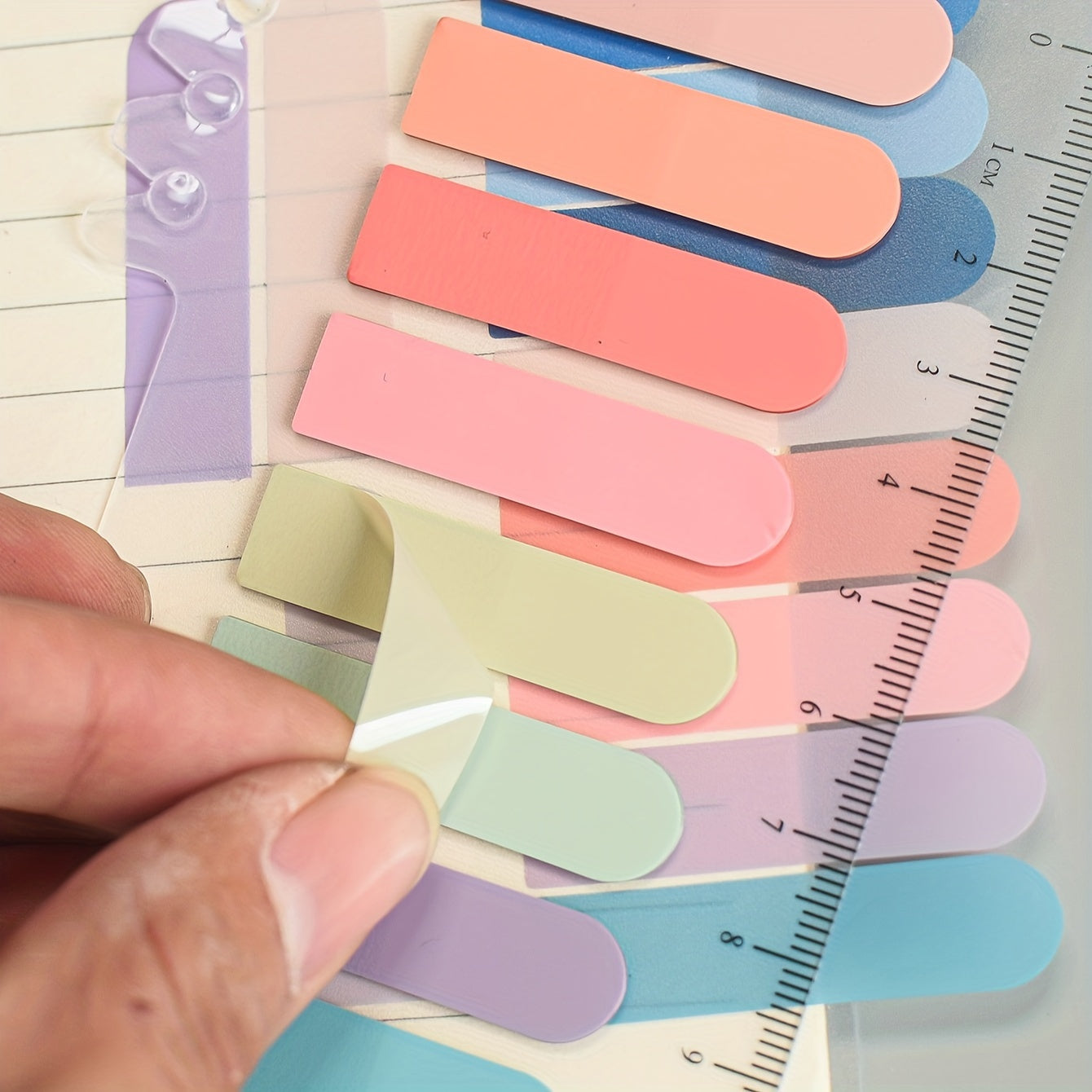 Cardboard PET Sticky Notes - 200 Index Stic