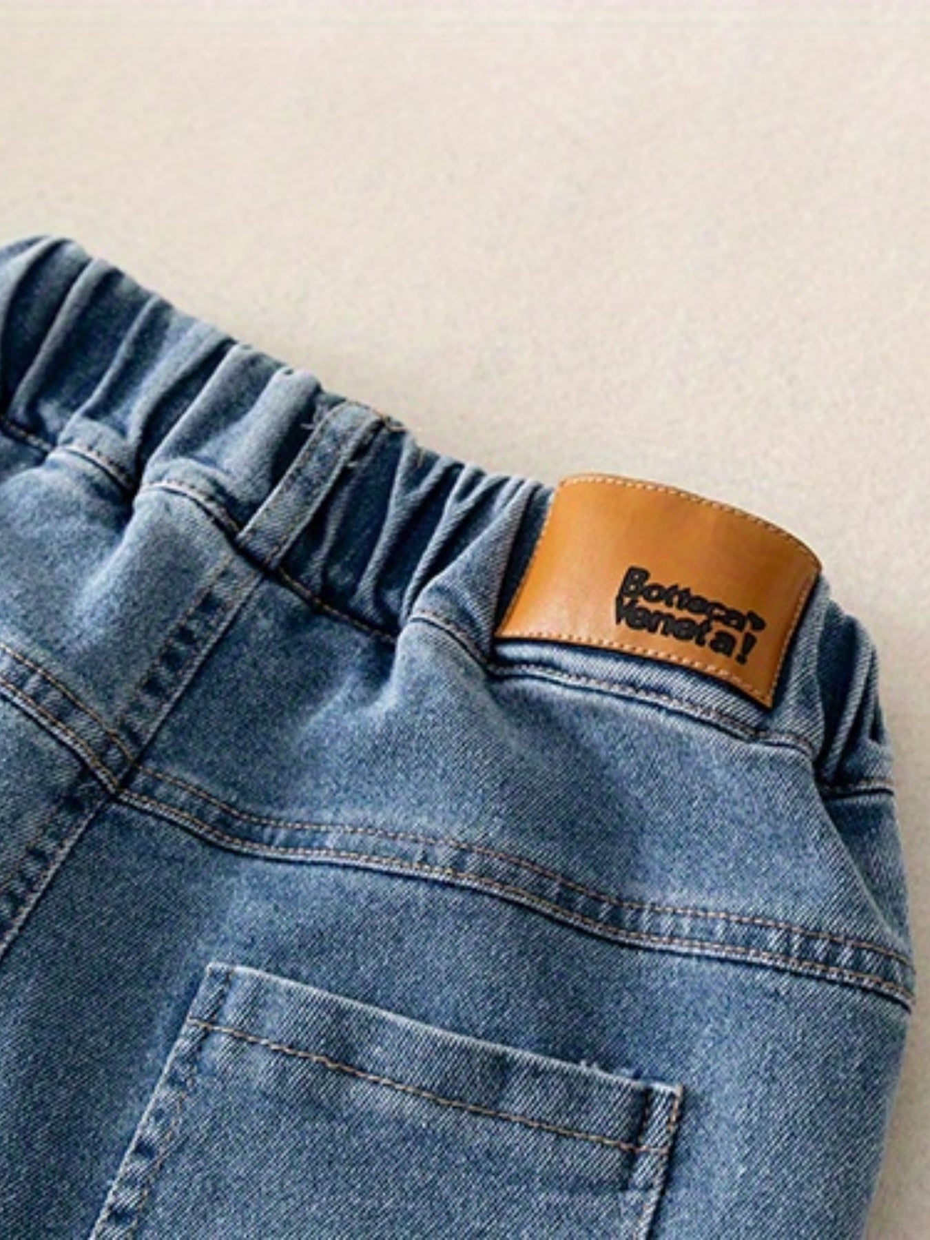 Girls Flared Tassel Jeans Denim Pants For Summer Kids