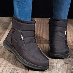 Waterproof Winter Snow Boots For Women Non-slip Walking Shoes