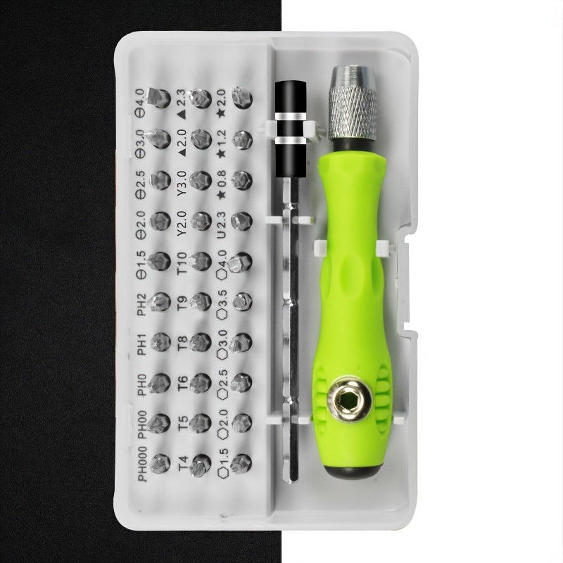32-in-1 Precision Screwdriver Set for DIY Electronics & Furniture Repair