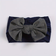 Bow Elastic Decorative Headband Hairband Hair Accessory