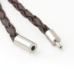 Weiy Leather Braided Bracelet Wristband Vintage Cuff Friendship Couple Bracelet