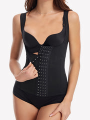 Front Buckle Tank Top Waist Trainer Tummy Control Slimmer