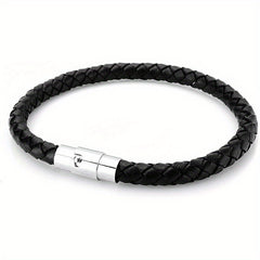 Minimalist Retro Leather Bracelet For Men Daily Decoration Gift Family Friends