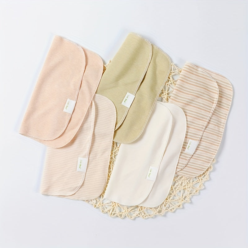 5 Pack Baby Saliva Towels for Burping and Washcloths