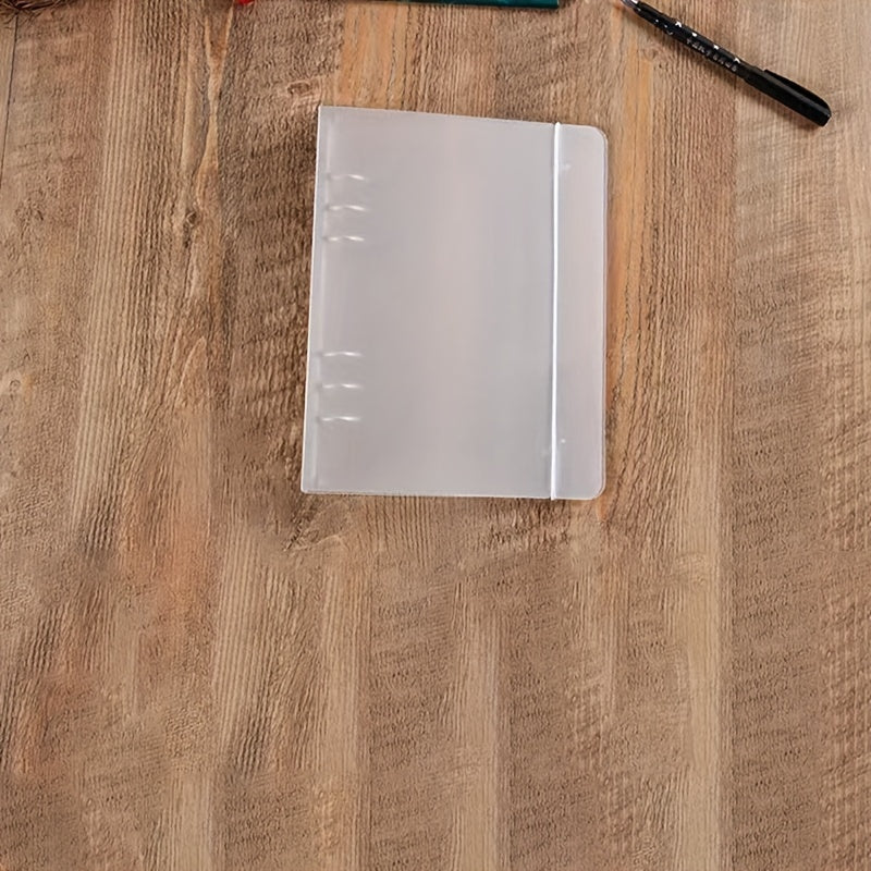 PP Frosted Translucent Binder A5 B5 A6 6-Hole Loose Leaf Book Case