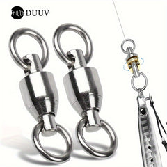 10pcs DUUV Swivels Stainless Steel Ball Bearing With Solid Rings