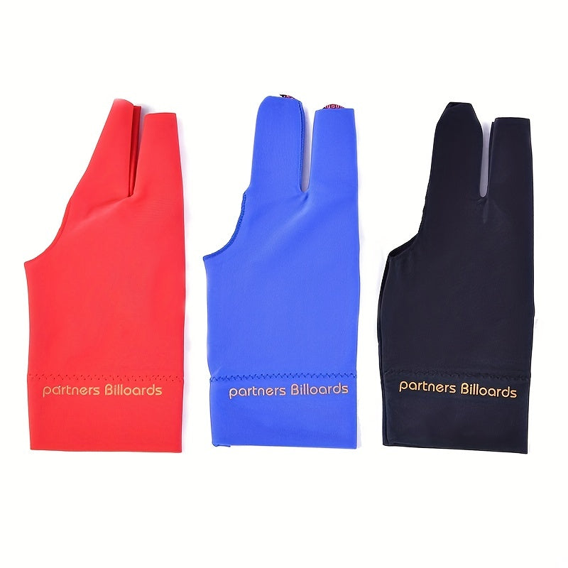 Snooker Billiard Glove For Left Hand Three Finger Cue Gloves