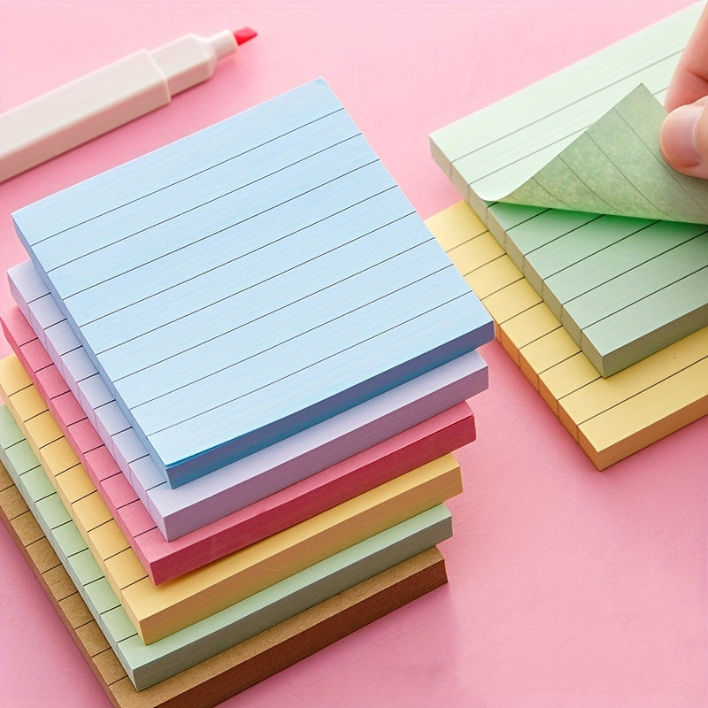 Checkered Sticky Notes Notepad for Students