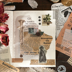 25pcs Vintage Stationery DIY Backing Paper Material