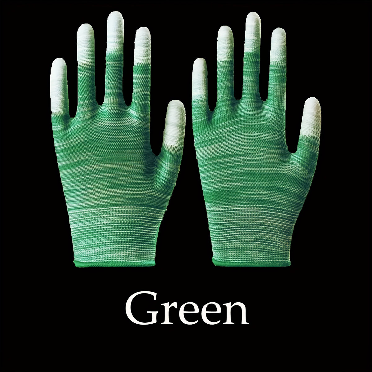 Pair of Gardening Gloves, Coated Finger Gloves, Protective Work Gloves