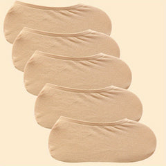 5 Pairs No Show Socks Low Cut Ankle Sock Pack Women's Stockings