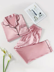 Casual Soft Pajamas Long Sleeve & Pants Pj Sets Womens Loungewear