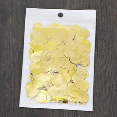 Golden Desktop Paper Scraps for Party Decoration