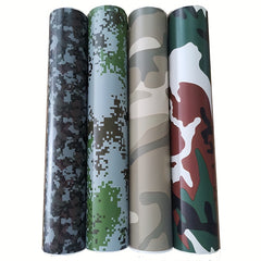 Digital Army Green Camouflage Car Wrap Foil Military Pixel Car Sticker Decal