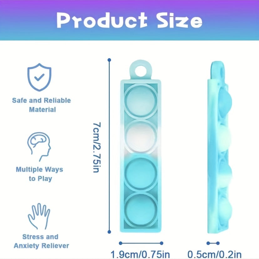 30pcs Mini Fidget Toys Bulk Silicone Stress Relief Hand Toys For Toddlers