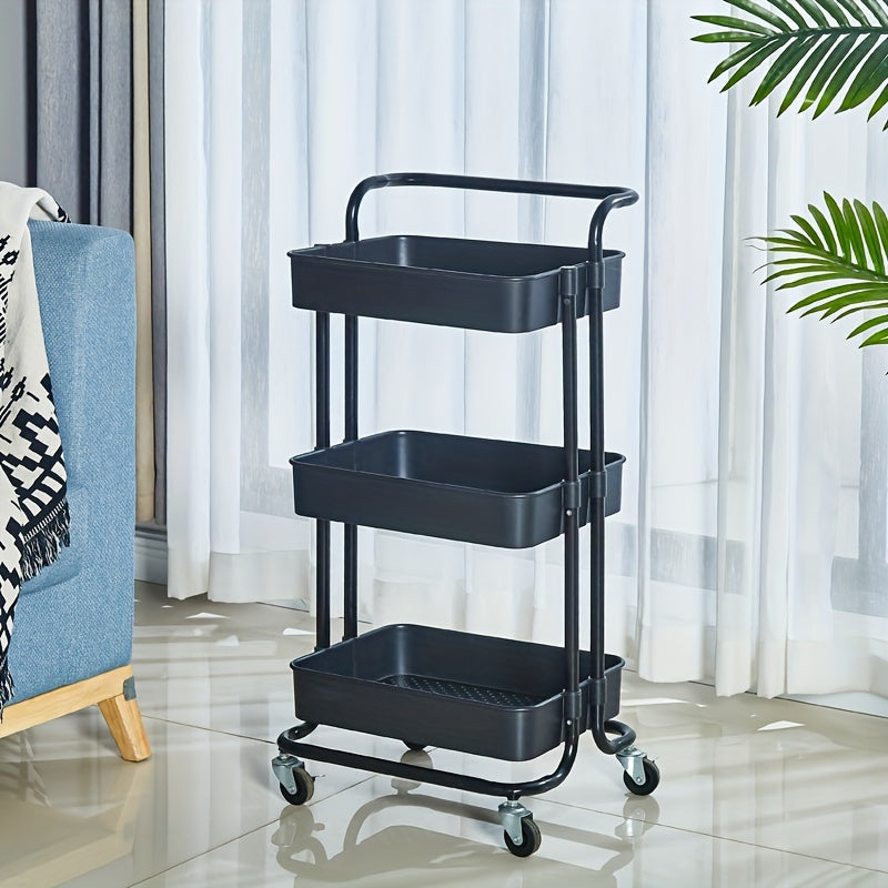 Multi-Tier Kitchen Shelves Beauty Salon Storage Rack