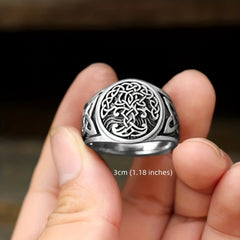 Vintage Men's Tree Of Life & Knot Punk Jewelry Gift For Men