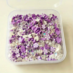 1pc Colorful Soft Pottery Frosted Beads Pendants Slime Crystal Mud DIY Jewelry