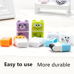 Pencil Roller Eraser With Cleaning Ball Shaving Box Eraser