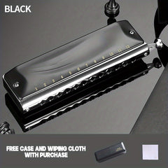 JDR 12 Hole 48 Tone C Chromatic Harmonica Professional Musical Instrument