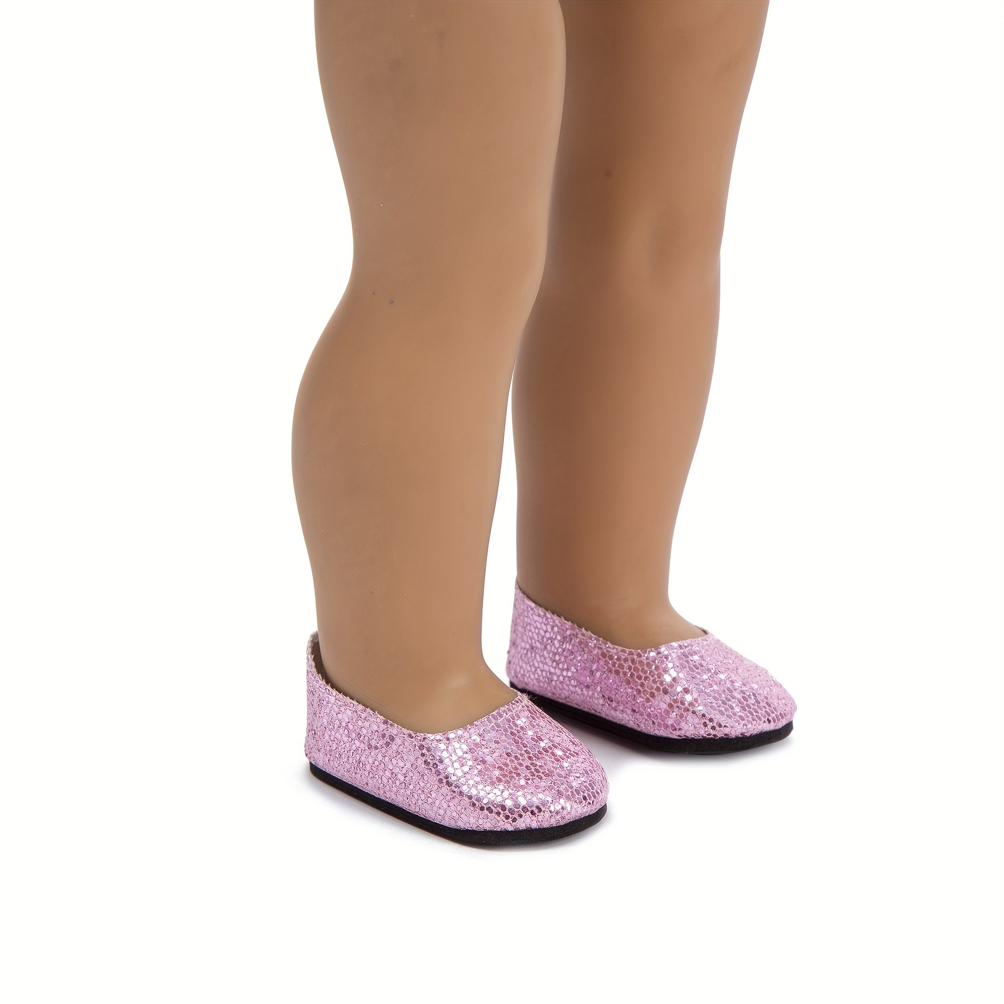 Sequin Pocket Doll Shoes for 18 inch American Dolls