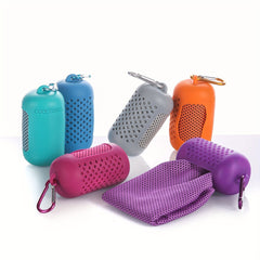 Quick Dry Sports Towel Set for Outdoor Fitness & Camping
