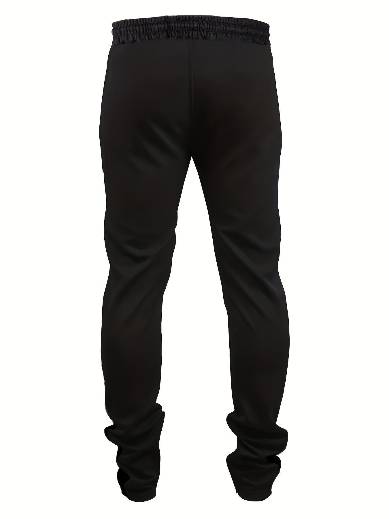 Yellow Vertical Block Men s Drawstring Sweatpants Casual Jogger Pants