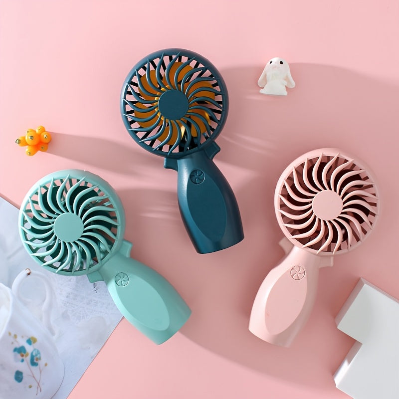 Portable Handheld Fan USB Rechargeable Small Makeup Fan