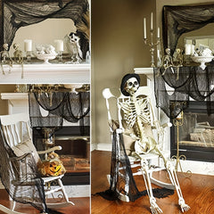 Halloween Horror Scene Decoration Gauze Indoor Outdoor