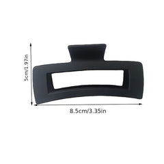 4pcs Matte Hair Claw Clip Thick Hair Non Slip Hair Clips