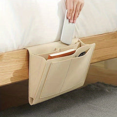 Felt Bedside Hanging Storage Bag Dormitory Bed Hanging Organizer Bag