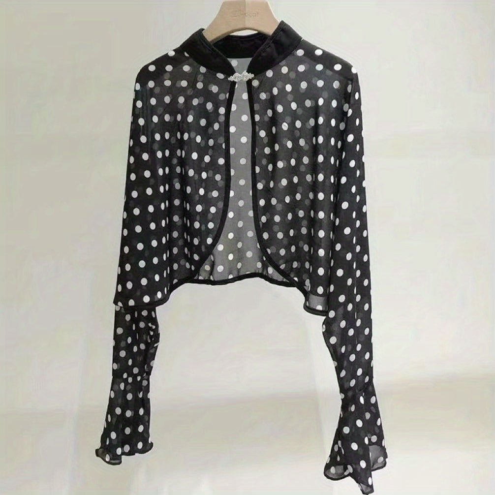 Chiffon Print Thin Shawl Women Sunscreen Anti-mosquito Scarves