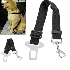 Adjustable Pet Car Seat Belt Harness for Dogs and Cats Secure Travel