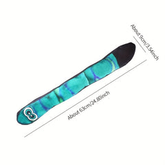 Big Eye Snake Chew Toy for Dogs, Interactive Teeth Grinding & Squeaking Fun