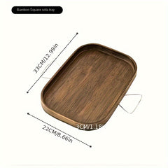 Bamboo Sofa Armrest Tray Portable Armrest Table Foldable Sofa Tray