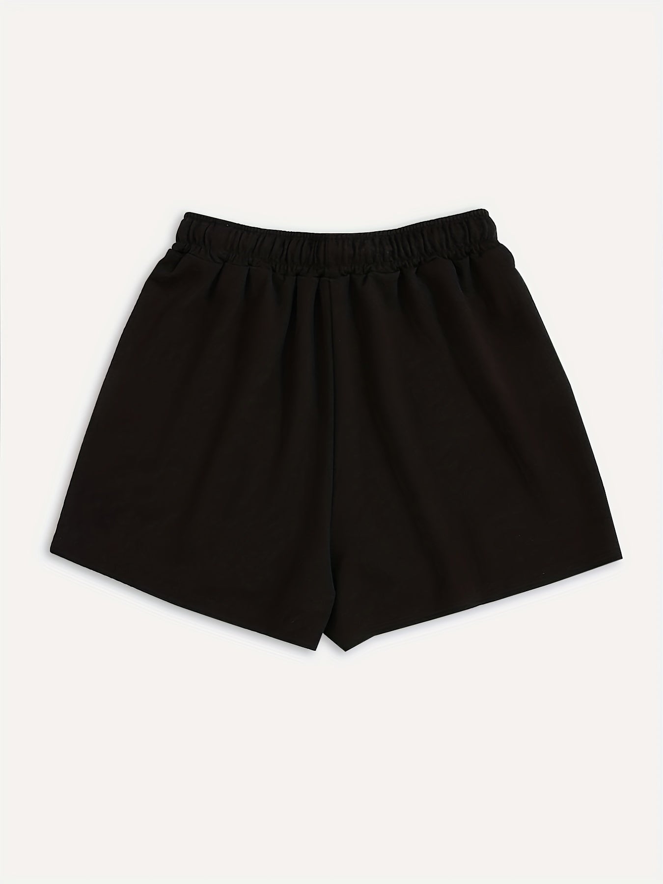  Gradient Lips Print Drawstring Comfort Shorts