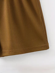 Girls Knit Bowknot Shorts Comfortable Casual Pants For Summer