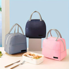 Student Lunch Bag Aluminum Foil Insulation Waterproof Oxford Cloth